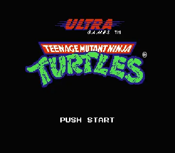 Teenage Mutant Ninja Turtles (USA) (The Cowabunga Collection) (Aftermarket) screen shot title